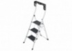 Hailo K75 ComfortLine ergonomische Stahl-Trittleiter 3 Stufen