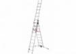 Hailo ProfiLOT Kombileiter 2x9 + 1x8 Sprossen