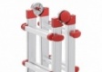 Hailo Aluminium Multifunktionsleiter M80 4x5 Sprossen