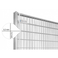 BAUZAUNWELT Set da 5 pezzi per recinzione mobile da 14 kg - base in cemento e connettori
