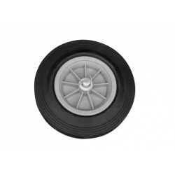 Laufrad für Bauzauntor aus Vollgummi - für alle gängigen Bauzaun Typen