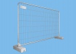 BAUZAUNWELT 15,5 kg 3,5 x 2,0 m Mobilzaun Round Top - Rundrahmen - extra stabil