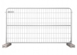 BAUZAUNWELT 15,5 kg 3,5 x 2,0 m Mobilzaun Round Top - Rundrahmen - extra stabil