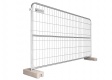 BAUZAUNWELT 15,5 kg 3,5 x 2,0 m Mobilzaun Round Top - Rundrahmen - extra stabil