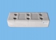 BAUZAUNWELT 10er Set 11 kg 3,5 x 1,2 m Mobilzaun - Betonfuß und Verbinder