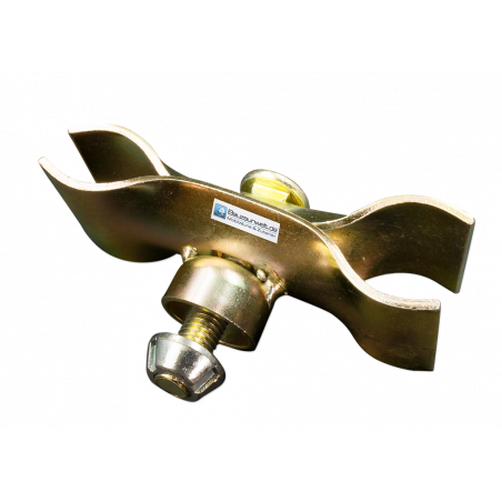 Bauzaun Sicherheitsschelle mit Kranz