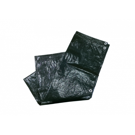 Bauzaunplane (schwarz)