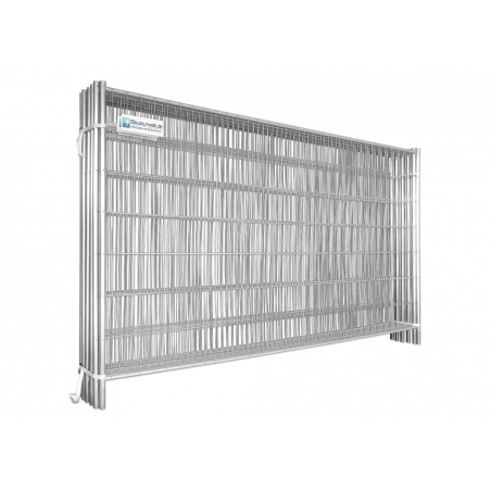 BAUZAUNWELT 14 kg EUTOP Exklusiv 10er Set - Betonfuß und Verbinder