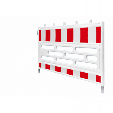 10er Set Schrankenzaun nach TL inkl. K1 Fussplatten