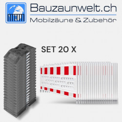 copy of copy of 10er Set Schrankenzaun nach TL inkl. K1 Fussplatten