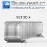 copy of copy of copy of copy of Absperrgitter - Mannheimer Gitter Economy kurz 10 kg - verzinkt