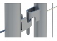 Bauzaun 10er Set 15 kg EUTOP Premium - Betonfuß und Verbinder